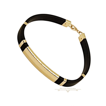 Arany Kaucsuk (méret:20) Karkötő AU 87991