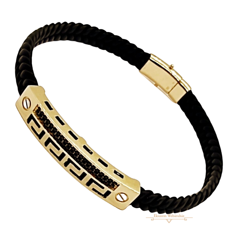 Arany Kaucsuk (méret:21) Karkötő SG 85712