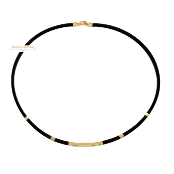 Arany Kaucsuk (méret:45) Lánc AU 85142