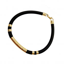 Arany Kaucsuk (méret:22) Karkötő AU 90122