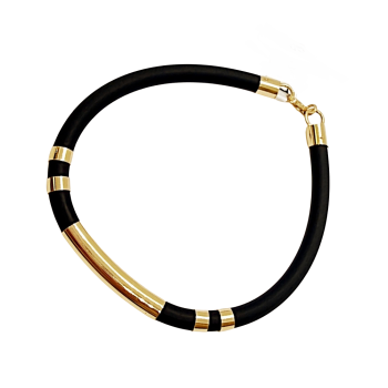 Arany Kaucsuk (méret:22) Karkötő AU 90122