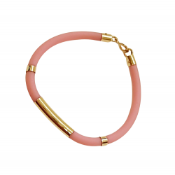 Arany Gyermek Kaucsuk (méret:14) Karkötő AU 90125