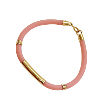 Arany Gyermek Kaucsuk (méret:14) Karkötő AU 90125