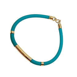 Arany Gyermek Kaucsuk (méret:14) Karkötő AU 90130