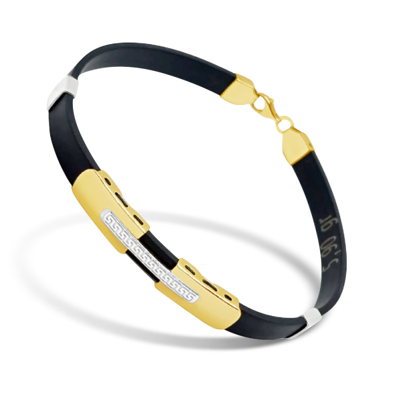 Arany Kaucsuk (méret:22) Karkötő SG 73661