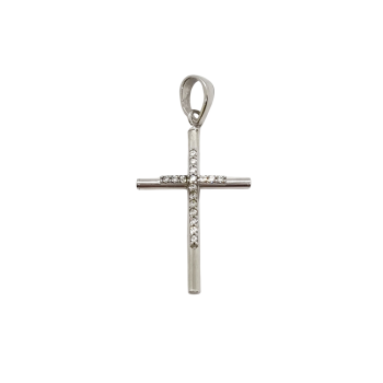 Fehérarany Kereszt Medál AU 88348
