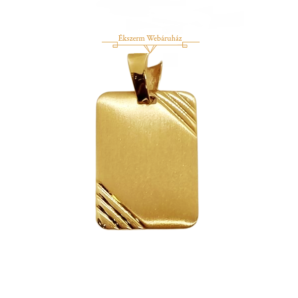 Arany Gravírozható Medál SG 58345