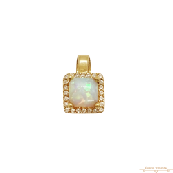 Arany Opál Köves Medál AU 87202