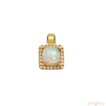 Arany Opál Köves Medál AU 87202