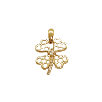 Arany Négylevelű Lóhere Medál AU 88518