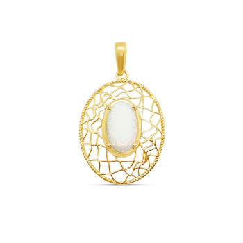 Arany Opál Köves Medál AU 88670