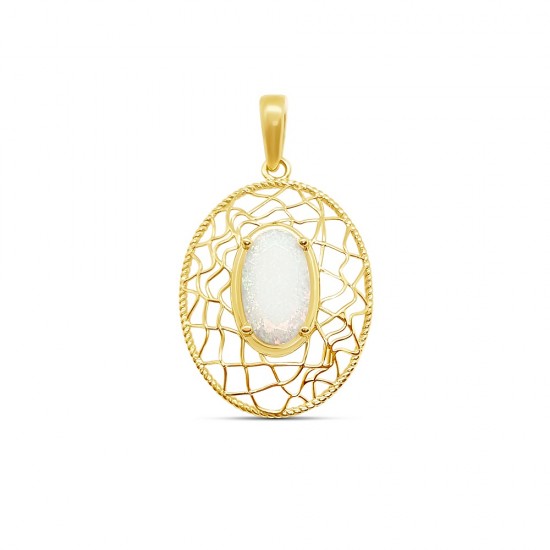 Arany Opál Köves Medál AU 88670
