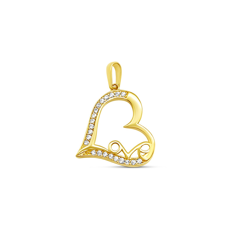 Arany Szív Medál AU 90355