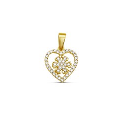 Arany Szív Medál AU 90357