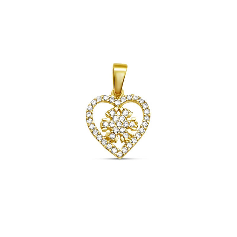 Arany Szív Medál AU 90357