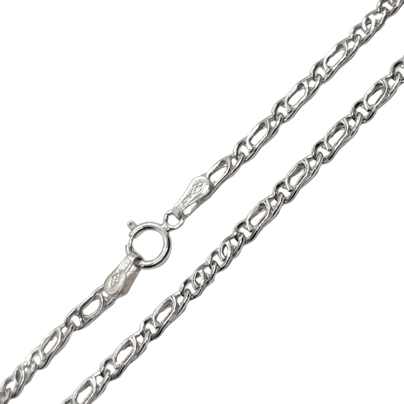 Fehérarany Lánc (méret:50) AU 89473