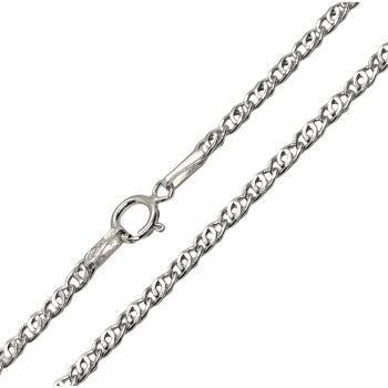 Fehérarany Lánc (méret:50) AU 89474