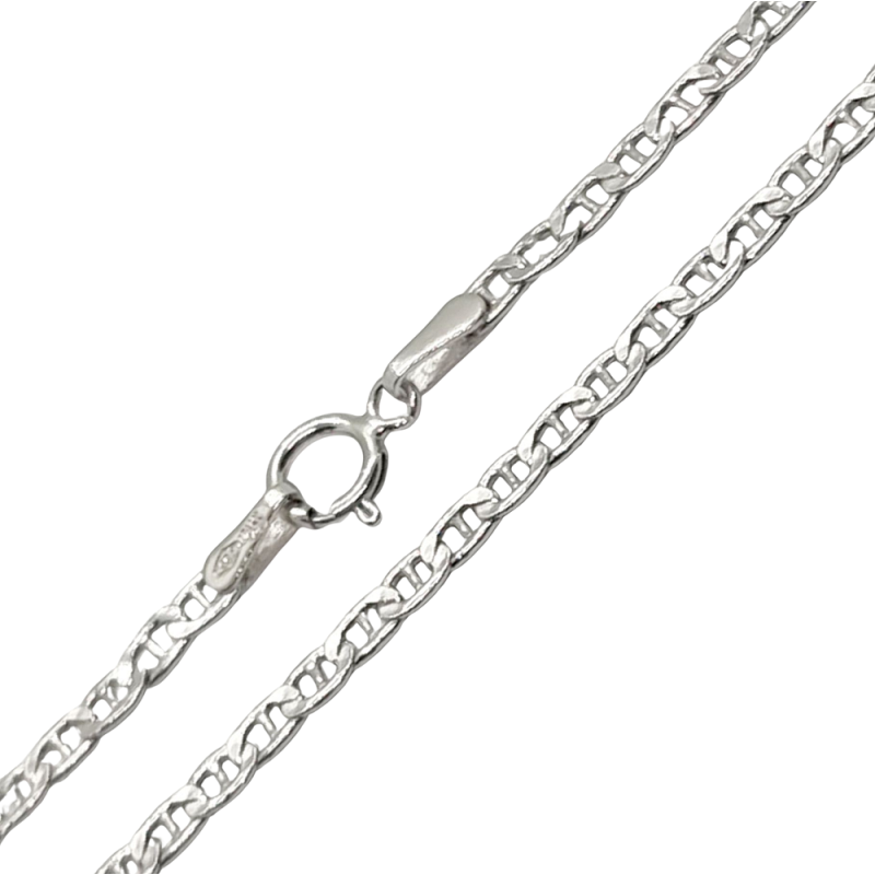 Fehérarany Lánc (méret:50) AU 89475