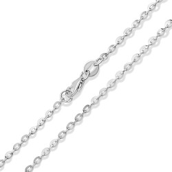 Fehérarany Lánc (méret:50) AU 89645