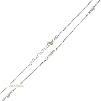 Fehérarany Lánc (méret:44-46) AU 84924