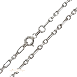 Fehérarany Lánc (méret:60) AU 85456