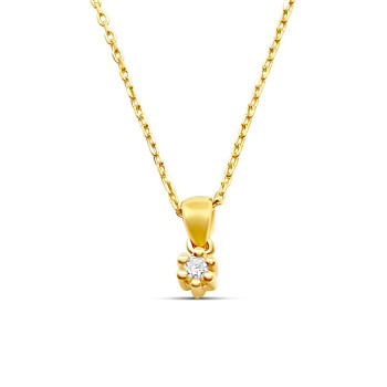 Arany Brill Köves Lánc (méret:42) AU 88823