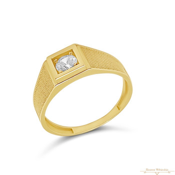 Arany Pecsétgyűrű (méret:66) AU 82428