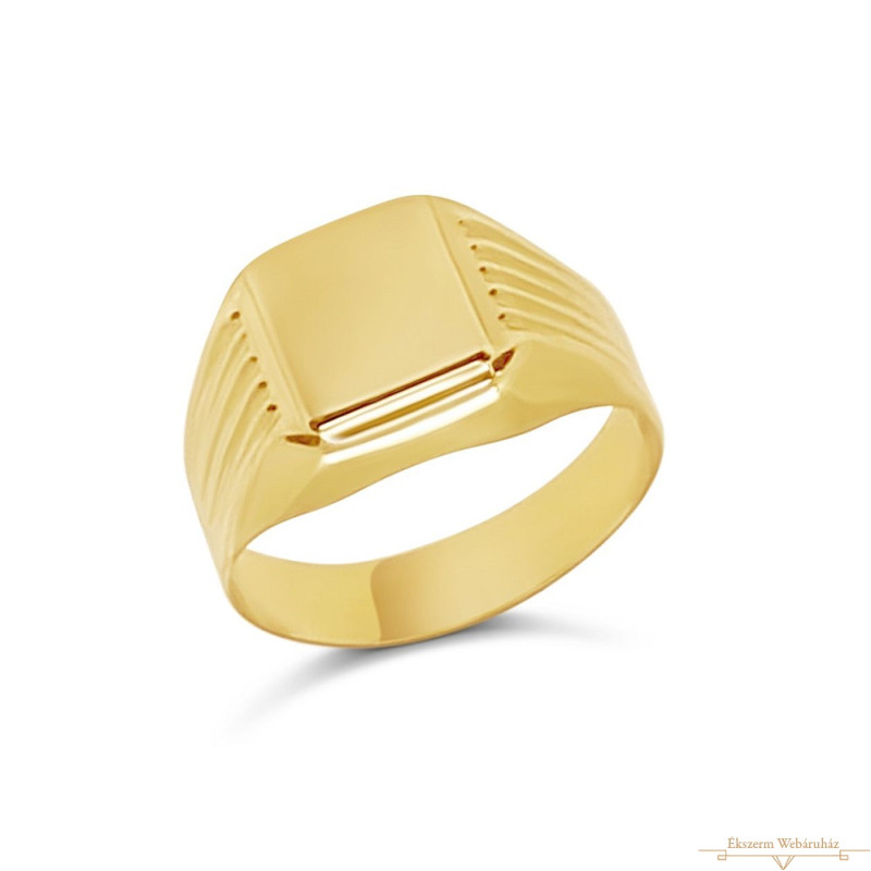 Arany Pecsétgyűrű (méret:67) GO 82165