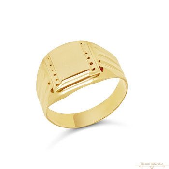 Arany Pecsétgyűrű (méret:71) AU 82167