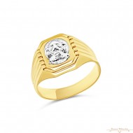 Arany Pecsétgyűrű (méret:64) AU 76026