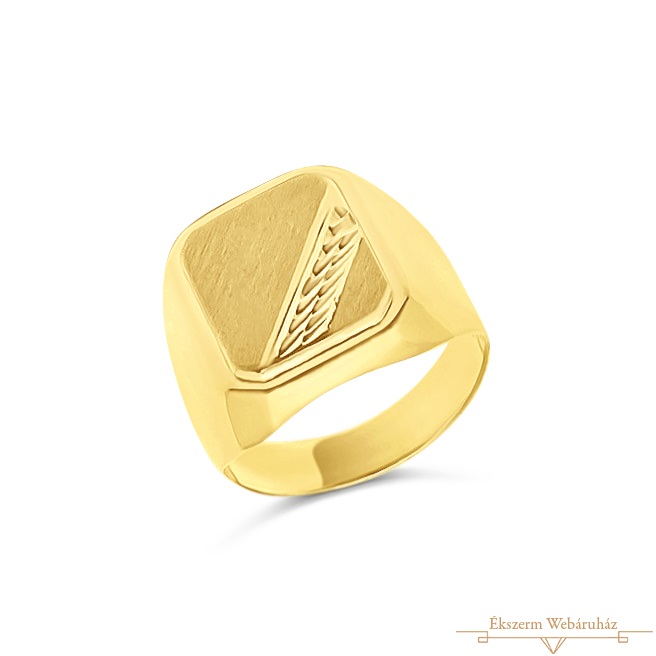 Arany Pecsétgyűrű (méret:64) SG 67665