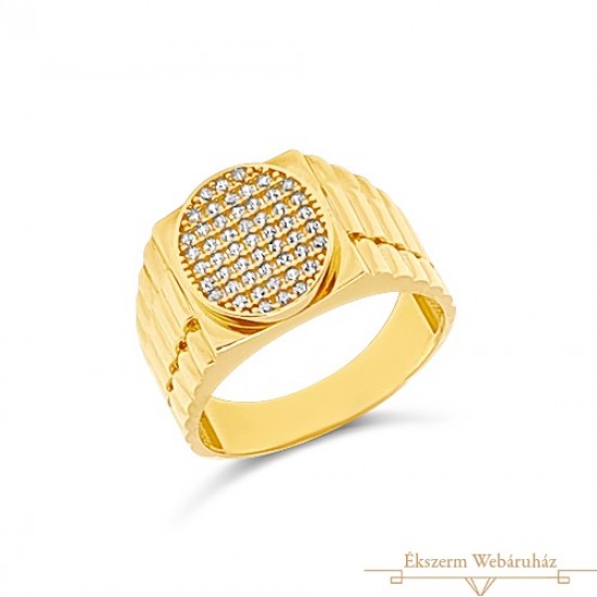 Arany Pecsétgyűrű (méret:62) SG 75140