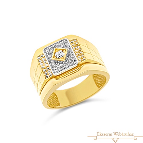 Arany Pecsétgyűrű (méret:64) SG 75194