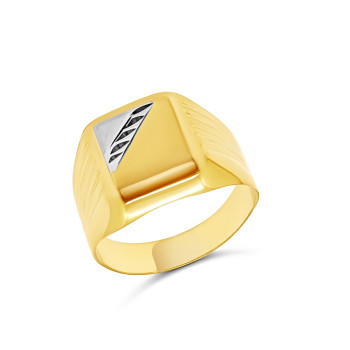 Arany Pecsétgyűrű (méret:63) AU 89336