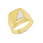 Arany Pecsétgyűrű (méret:69) AU 89704