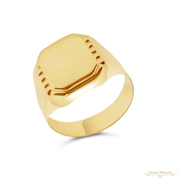 Arany Pecsétgyűrű (méret:70) AU 83509