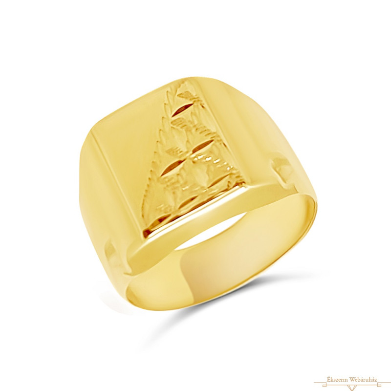 Arany Pecsétgyűrű (méret:48) SC 83394