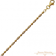 Aranyozott Ezüst Bokalánc (méret:24-27) EE 116983