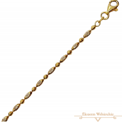 Aranyozott Ezüst Bokalánc (méret:24-27) EE 116983