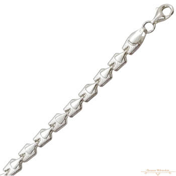 Ezüst Bokalánc (méret:22,5;25,5) SIH 140432