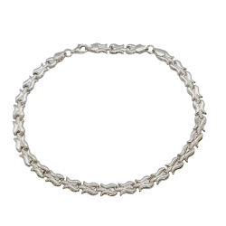 Ezüst Bokalánc (méret:23;26) SIH 140430