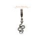 EZÜST KÍGYÓ CHARM