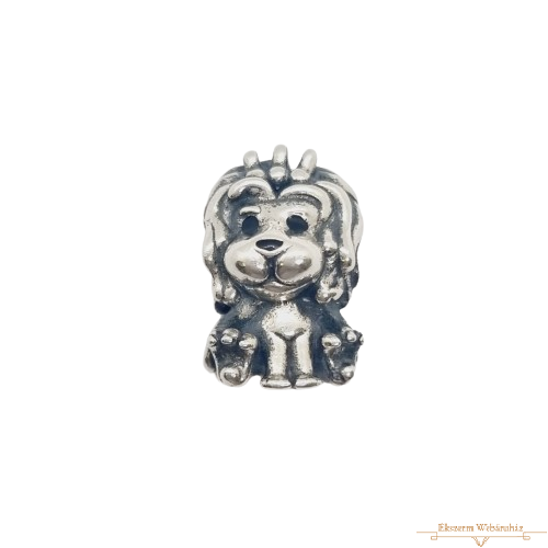 EZÜST KUTYUS CHARM