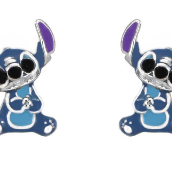 Ezüst Disney Stitch Fülbevaló ES00037SRHL.CS