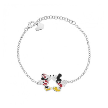 EZÜST DISNEY MICKEY MINNIE KARLÁNC BS00044SL-55.CS