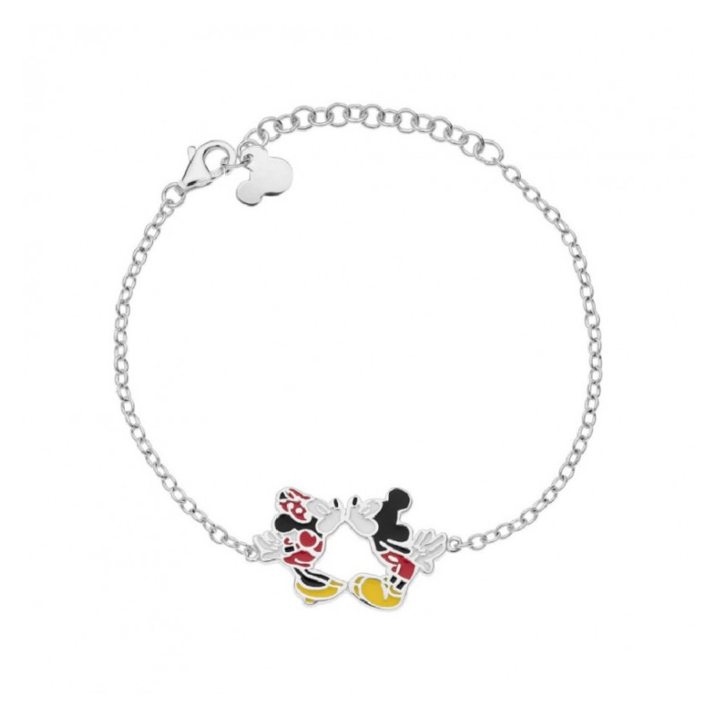 EZÜST DISNEY MICKEY MINNIE KARLÁNC BS00044SL-55.CS