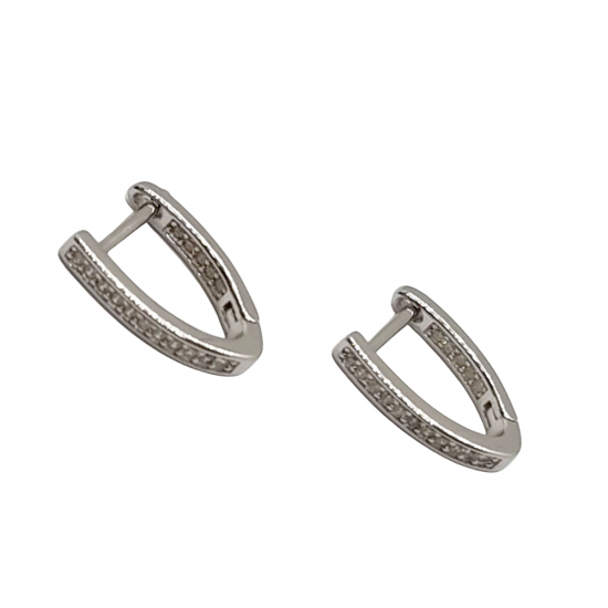 Ezüst Francia Kapcsos Fülbevaló AD 138917 Ezüst Francia Kapcsos Fülbevaló AD 138917