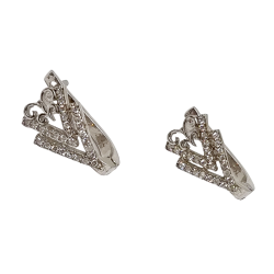 Ezüst Francia Kapcsos Fülbevaló EL 129308 Ezüst Francia Kapcsos Fülbevaló EL 129308