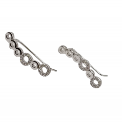 Ezüst Fülcimpa Fülbevaló EL 139510 Ezüst Fülcimpa Fülbevaló EL 139510