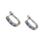 Ezüst Francia Kapcsos Fülbevaló AD 138910